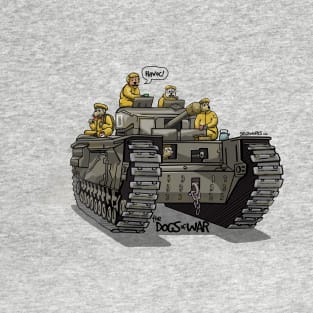 The Dogs of War: Churchill Tank T-Shirt